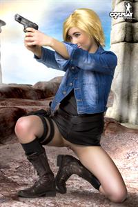 CosplayErotica - Aya Brea (Parasite Eve) nude cosplay