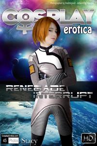 CosplayErotica - Female Sephard (Mass Effect) nude cosplay