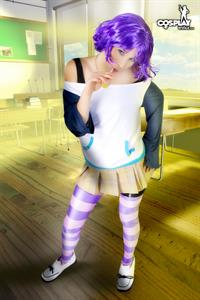 CosplayErotica - Mizore (Rosario Vampire) nude cosplay