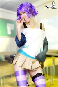 CosplayErotica - Mizore (Rosario Vampire) nude cosplay