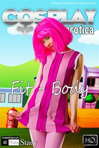 CosplayErotica - Stacy in Fit-Body nude cosplay