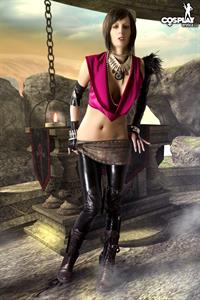 CosplayErotica - Morrigan (Dragon Age) nude cosplay