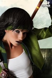 CosplayErotica - Jade (Beyond Good and Evil) nude cosplay