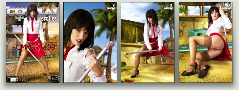 xian mei, dead island, zombie, asian, cassie, nude, cosplay - free gallery - Join CosplayErotica.com