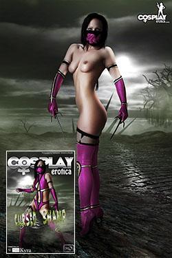 mileena, mortal kombat, costume, erotic, kyra